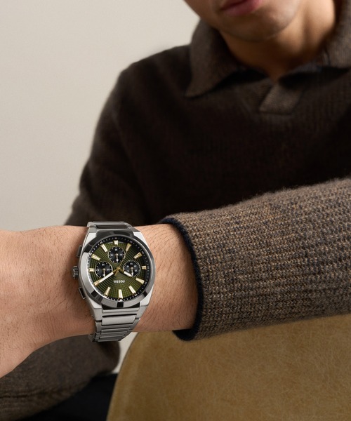 FOSSIL(フォッシル)の「フォッシル 腕時計 メンズ アナログ ステンレス FS6183(アナログ腕時計・メンズ・シルバー・FREE)」の2枚目の写真