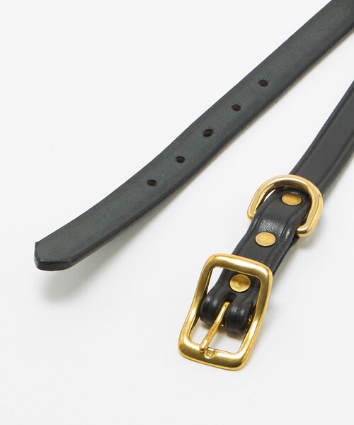 Steven Alan(スティーブンアラン)の「<TORY LEATHER>WIDE PLAIN CREASED BELT/ベルト(ベルト・レディース・ダークブラウン/ブラック・30inch/28inch)」の6枚目の写真