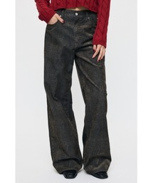 【26年AW新作】【セットアップ対応】VELVET WIDE STRAIGHT