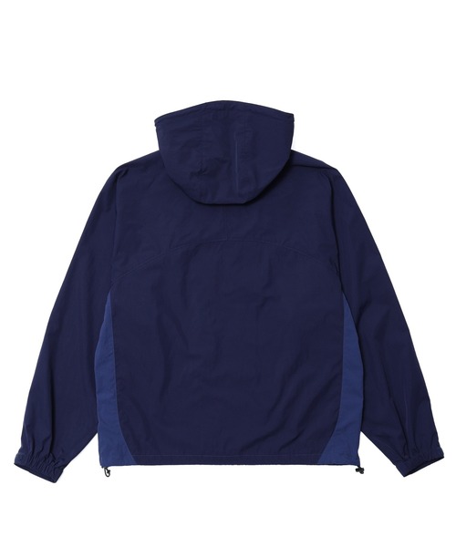 XLARGE(エクストララージ)の「NYLON PANELED JACKET(ナイロンジャケット・メンズ・ネイビー/ブラック/バーガンディー・S/M/L/XL)」の5枚目の写真
