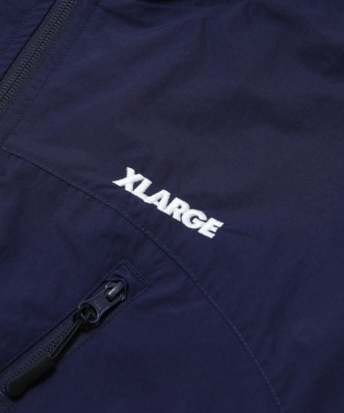 XLARGE(エクストララージ)の「NYLON PANELED JACKET(ナイロンジャケット・メンズ・ネイビー/ブラック/バーガンディー・S/M/L/XL)」の12枚目の写真