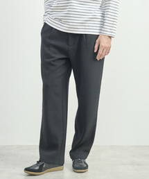 MEN'S MELROSE | 三杢ヘリンボーンワイドパンツ | ストレッチ / 防シワ(スラックス)