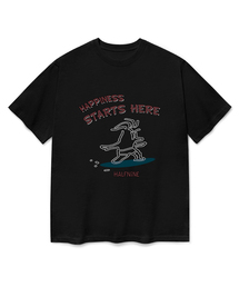 ハピネス 半袖Tシャツ F05BRD_HBX11044