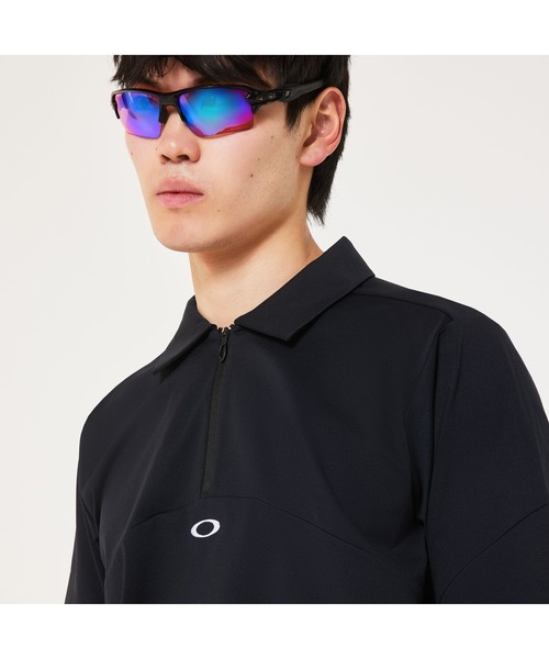 OAKLEY(オークリー)の「【新着】オークリー O-SYNC PACK LS UNDULATE SHIRT/襟付きトップス/ゴルフ/OAKLEY(ポロシャツ・メンズ・オフホワイト/ブラック・XL/L/M/S)」の6枚目の写真
