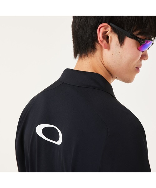OAKLEY(オークリー)の「【新着】オークリー O-SYNC PACK LS UNDULATE SHIRT/襟付きトップス/ゴルフ/OAKLEY(ポロシャツ・メンズ・オフホワイト/ブラック・XL/L/M/S)」の7枚目の写真