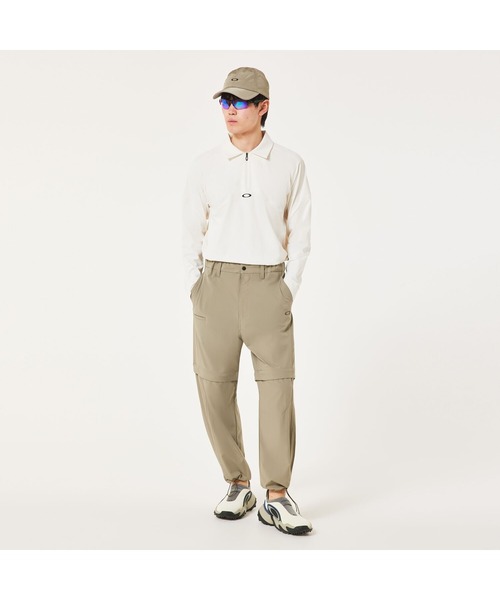 OAKLEY(オークリー)の「【新着】オークリー O-SYNC PACK LS UNDULATE SHIRT/襟付きトップス/ゴルフ/OAKLEY(ポロシャツ・メンズ・オフホワイト/ブラック・XL/L/M/S)」の12枚目の写真