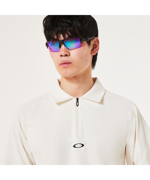 OAKLEY(オークリー)の「【新着】オークリー O-SYNC PACK LS UNDULATE SHIRT/襟付きトップス/ゴルフ/OAKLEY(ポロシャツ・メンズ・オフホワイト/ブラック・XL/L/M/S)」の14枚目の写真