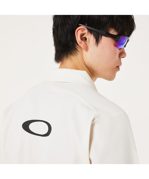 OAKLEY(オークリー)の「【新着】オークリー O-SYNC PACK LS UNDULATE SHIRT/襟付きトップス/ゴルフ/OAKLEY(ポロシャツ・メンズ・オフホワイト/ブラック・XL/L/M/S)」の15枚目の写真