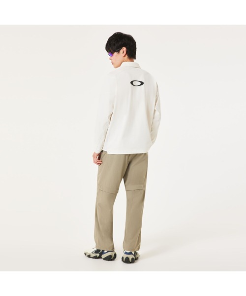 OAKLEY(オークリー)の「【新着】オークリー O-SYNC PACK LS UNDULATE SHIRT/襟付きトップス/ゴルフ/OAKLEY(ポロシャツ・メンズ・オフホワイト/ブラック・XL/L/M/S)」の13枚目の写真