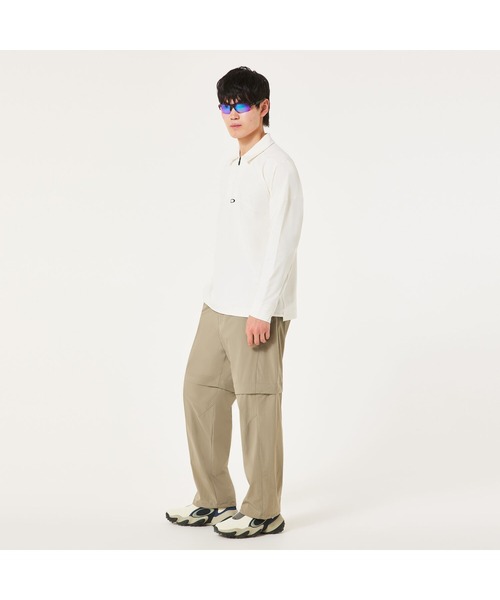 OAKLEY(オークリー)の「【新着】オークリー O-SYNC PACK LS UNDULATE SHIRT/襟付きトップス/ゴルフ/OAKLEY(ポロシャツ・メンズ・オフホワイト/ブラック・XL/L/M/S)」の11枚目の写真