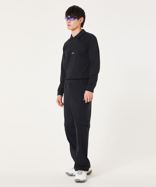 OAKLEY(オークリー)の「【新着】オークリー O-SYNC PACK LS UNDULATE SHIRT/襟付きトップス/ゴルフ/OAKLEY(ポロシャツ・メンズ・オフホワイト/ブラック・XL/L/M/S)」の3枚目の写真