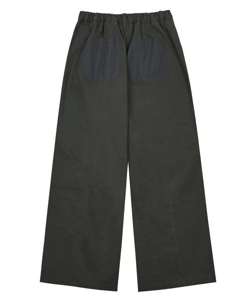 LUVISTRUE（ラヴイズトゥルー）の「PY CURVED WIDE PANTS(CHARCOAL)（その他パンツ・レディース・その他・FREE）」の3枚目の写真