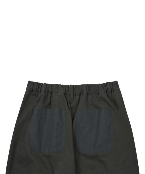 LUVISTRUE（ラヴイズトゥルー）の「PY CURVED WIDE PANTS(CHARCOAL)（その他パンツ・レディース・その他・FREE）」の5枚目の写真