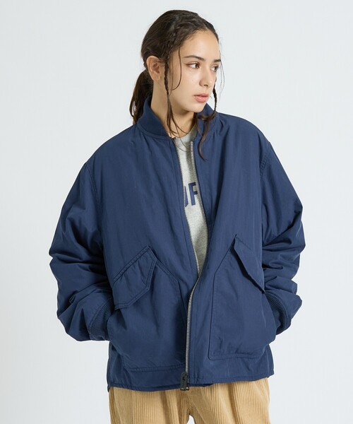 ABAHOUSE(アバハウス)の「【SPIEWAK / スピワック】MIN MAIL MAN Reversible JACKET / メールマンリバーシブルジャケット/ユニセックス(ブルゾン・メンズ・ブラック/ダークネイビー・M/L)」の2枚目の写真