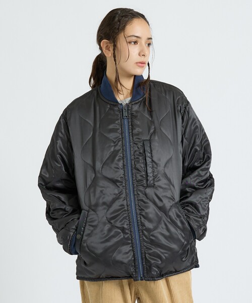 ABAHOUSE(アバハウス)の「【SPIEWAK / スピワック】MIN MAIL MAN Reversible JACKET / メールマンリバーシブルジャケット/ユニセックス(ブルゾン・メンズ・ブラック/ダークネイビー・M/L)」の14枚目の写真