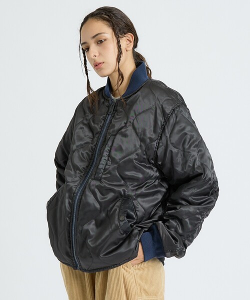 ABAHOUSE(アバハウス)の「【SPIEWAK / スピワック】MIN MAIL MAN Reversible JACKET / メールマンリバーシブルジャケット/ユニセックス(ブルゾン・メンズ・ブラック/ダークネイビー・M/L)」の15枚目の写真