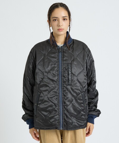ABAHOUSE(アバハウス)の「【SPIEWAK / スピワック】MIN MAIL MAN Reversible JACKET / メールマンリバーシブルジャケット/ユニセックス(ブルゾン・メンズ・ブラック/ダークネイビー・M/L)」の16枚目の写真