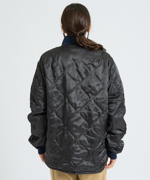 ABAHOUSE(アバハウス)の「【SPIEWAK / スピワック】MIN MAIL MAN Reversible JACKET / メールマンリバーシブルジャケット/ユニセックス(ブルゾン・メンズ・ブラック/ダークネイビー・M/L)」の17枚目の写真