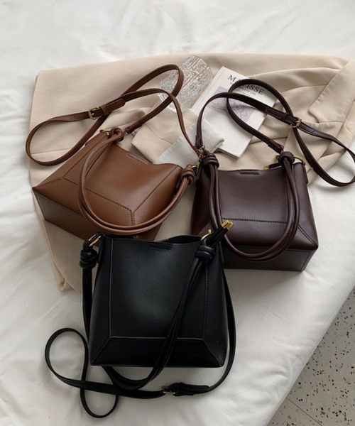ReRe(リリ)の「ミニバッグ付き2WAYバケツショルダーバッグ(ショルダーバッグ・レディース・ブラウン/ブラック/ダークブラウン・FREE)」の21枚目の写真