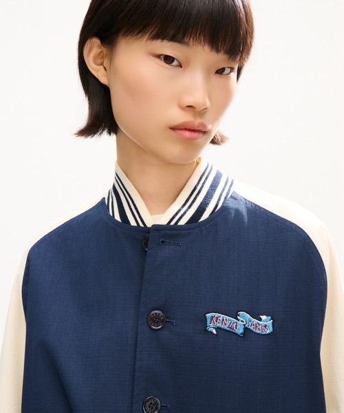 KENZO(ケンゾー)の「KENZO JUMPING TIGER VARSITY JACKET(ブルゾン・メンズ・ブルー系その他4・MEDIUM/SMALL)」の4枚目の写真