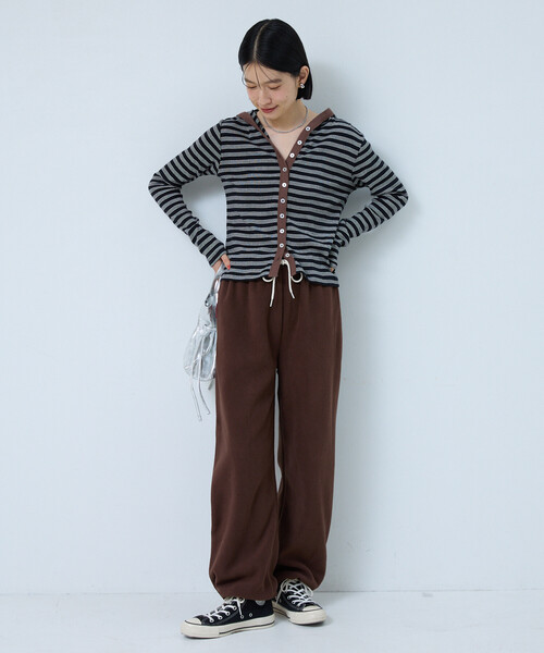 FREAK'S STORE(フリークスストア)の「フリースパンツ(その他パンツ・レディース・ブラウン/ネイビー/チャコール・フリ-)」の14枚目の写真