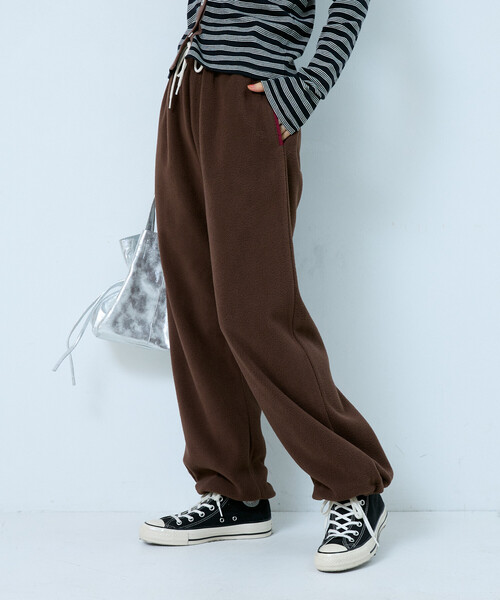 FREAK'S STORE(フリークスストア)の「フリースパンツ(その他パンツ・レディース・ブラウン/ネイビー/チャコール・フリ-)」の19枚目の写真