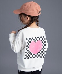 DRC branshes（ディーアールシーブランシェス）の「【WEB限定 DRC 裏起毛】ガールズアソートグラフィックトレーナー（スウェット）」