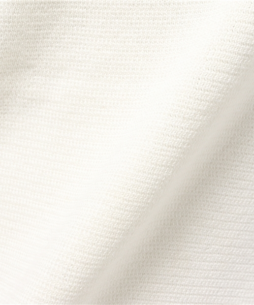 Heather（ヘザー）の「ミラノリブノースリニット  721259（ニット/セーター・レディース・ネイビー/オフホワイト/サックスブルー・FREE）」の10枚目の写真