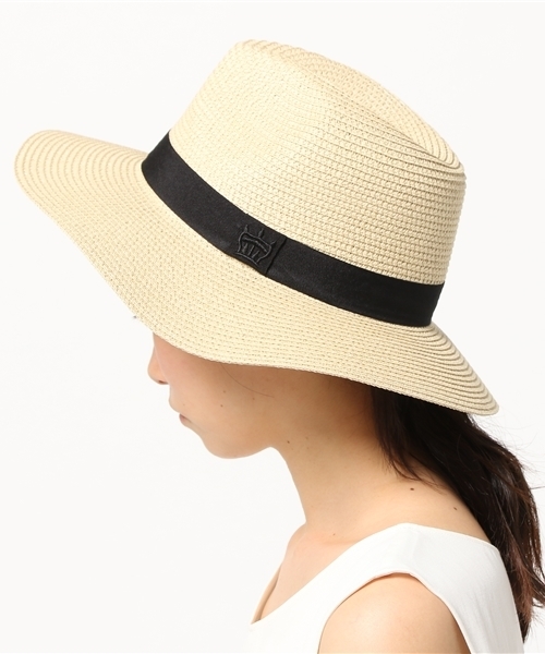 RODEO CROWNS WIDE BOWL（ロデオクラウンズワイドボウル）の「クラウンマーク ペーパー ハット（キャップ・レディース・ベージュ/ブラック/ブラウン/ホワイト・FREE）」の6枚目の写真