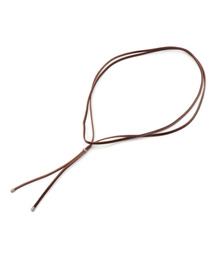 MOUSSY | REAL LEATHER CODE(ネックレス)