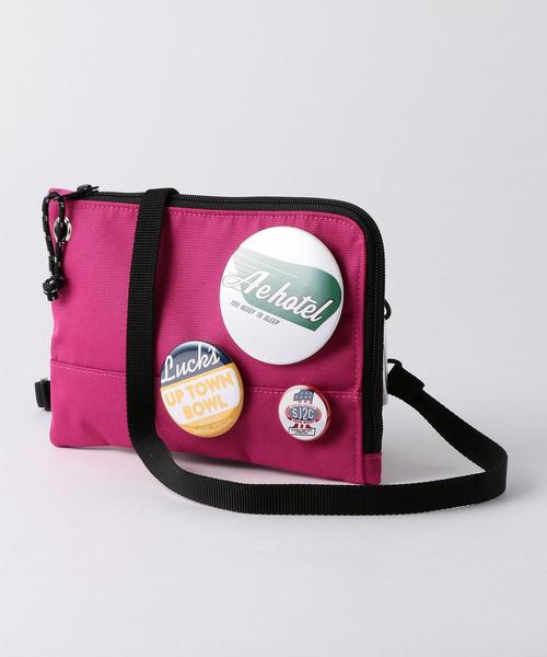 Another Edition（アナザーエディション）の「【WEB店舗限定】2Wayナイロンショルダー（ショルダーバッグ・レディース・ブラック/ピンク・FREE）」の3枚目の写真