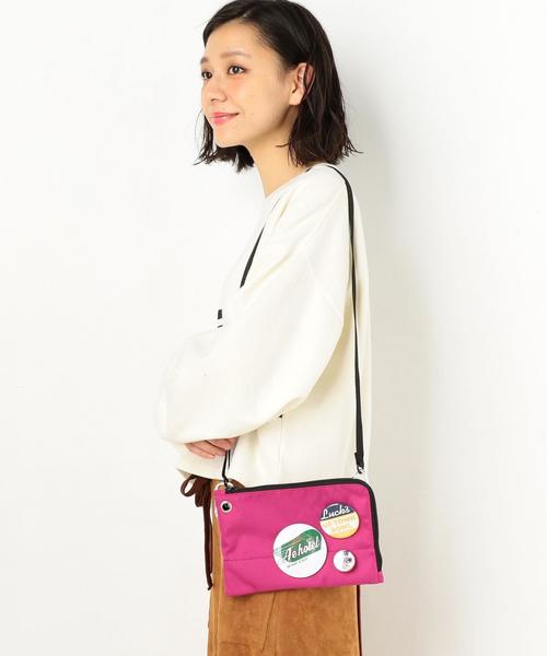 Another Edition（アナザーエディション）の「【WEB店舗限定】2Wayナイロンショルダー（ショルダーバッグ・レディース・ブラック/ピンク・FREE）」の12枚目の写真