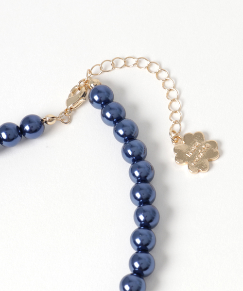 NARACAMICIE（ナラカミーチェ）の「イミテーションパールロングネックレス（ネックレス・レディース・ゴールド/ブルー/ホワイト・フリー）」の5枚目の写真