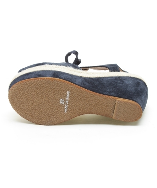 Another Edition（アナザーエディション）の「◆GAIMO レースUP ウエッジ120（サンダル・レディース・ベージュ/ネイビー・35/37/36/38）」の4枚目の写真