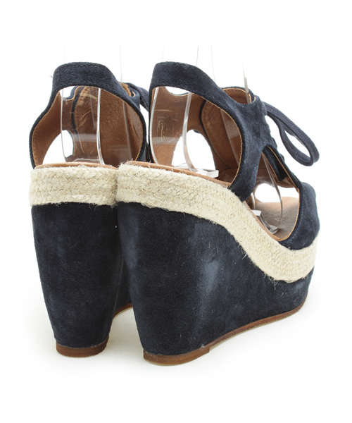 Another Edition（アナザーエディション）の「◆GAIMO レースUP ウエッジ120（サンダル・レディース・ベージュ/ネイビー・35/37/36/38）」の5枚目の写真