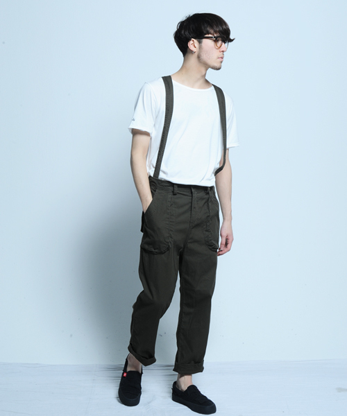 VIRGOwearworks（ヴァルゴウェアワークス）の「DAY ENDS PANTS（チノパンツ・メンズ・ホワイト/ブラック/オリーブ・3/2/4）」の6枚目の写真
