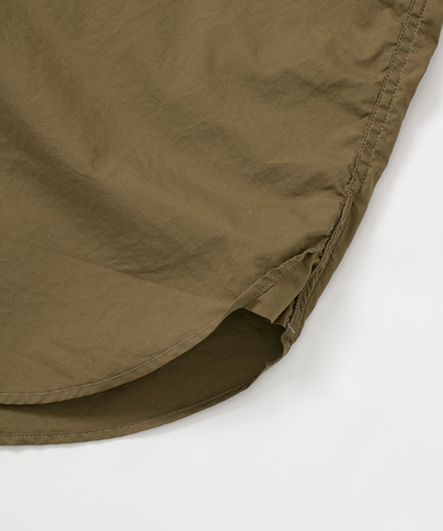 WORK NOT WORK URBAN RESEARCH（ワークノットワークアーバンリサーチ）の「WNW　タイプライターポインテッドカラーシャツ（シャツ/ブラウス・メンズ・モカ/カーキ/ホワイト・LARGE/MEDIUM/SMALL）」の15枚目の写真