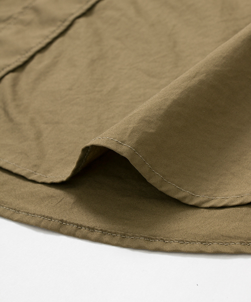 WORK NOT WORK URBAN RESEARCH（ワークノットワークアーバンリサーチ）の「WNW　タイプライターポインテッドカラーシャツ（シャツ/ブラウス・メンズ・モカ/カーキ/ホワイト・LARGE/MEDIUM/SMALL）」の16枚目の写真