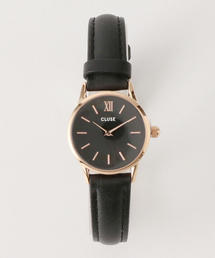 CLUSE | ＜CLUSE＞レザー 24mmフェイスウォッチ/ピンクゴールドカラー(アナログ腕時計)