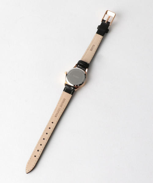 CLUSE（クルース）の「＜CLUSE＞レザー 24mmフェイスウォッチ/ピンクゴールドカラー :（アナログ腕時計・レディース・ライトグレー/その他1/ブラック・FREE）」の6枚目の写真