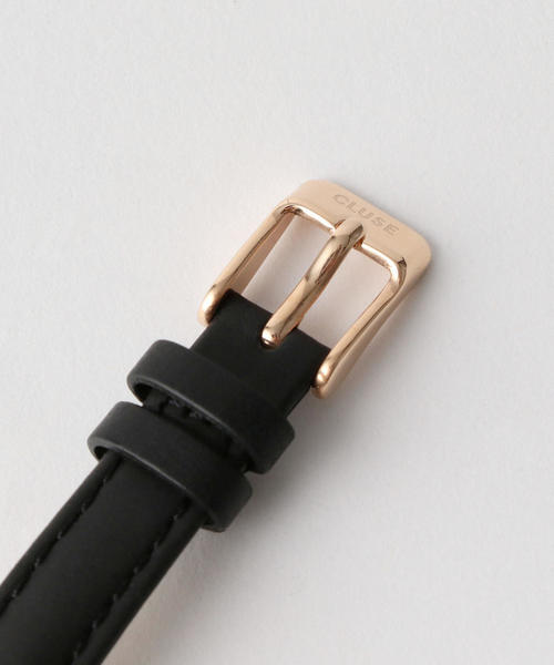 CLUSE（クルース）の「＜CLUSE＞レザー 24mmフェイスウォッチ/ピンクゴールドカラー :（アナログ腕時計・レディース・ライトグレー/その他1/ブラック・FREE）」の10枚目の写真