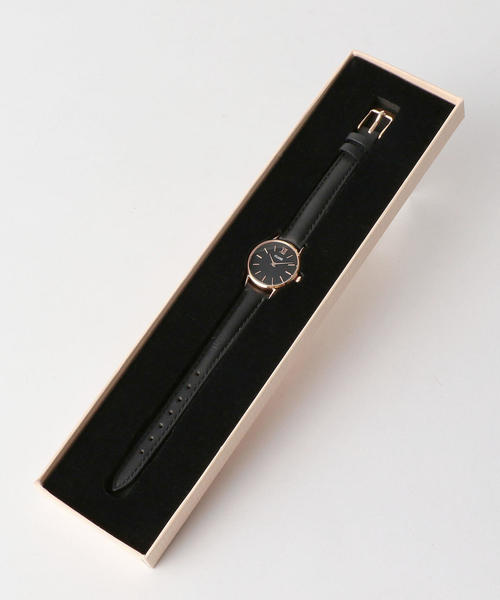 CLUSE（クルース）の「＜CLUSE＞レザー 24mmフェイスウォッチ/ピンクゴールドカラー :（アナログ腕時計・レディース・ライトグレー/その他1/ブラック・FREE）」の12枚目の写真
