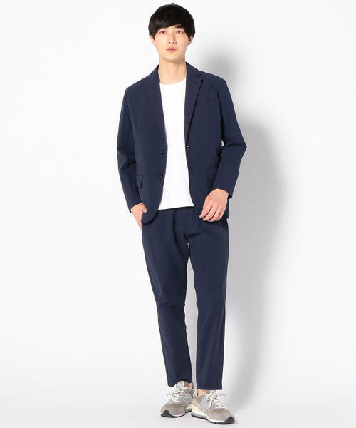 SHIPS JET BLUE（シップスジェットブルー）の「<セットアップ対応>SHIPS JET BLUE: パッカブル ナイロン3Bジャケット（テーラードジャケット・メンズ・ネイビー/ブラック/ダークブルー・X-LARGE/SMALL/LARGE/MEDIUM）」の16枚目の写真