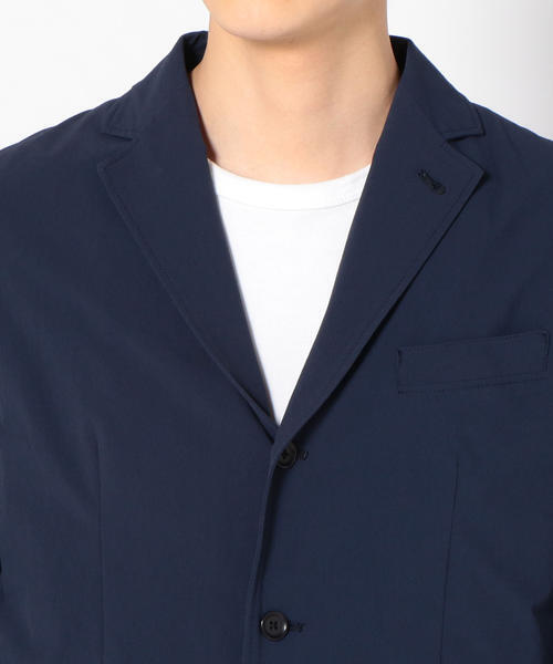 SHIPS JET BLUE（シップスジェットブルー）の「<セットアップ対応>SHIPS JET BLUE: パッカブル ナイロン3Bジャケット（テーラードジャケット・メンズ・ネイビー/ブラック/ダークブルー・X-LARGE/SMALL/LARGE/MEDIUM）」の13枚目の写真