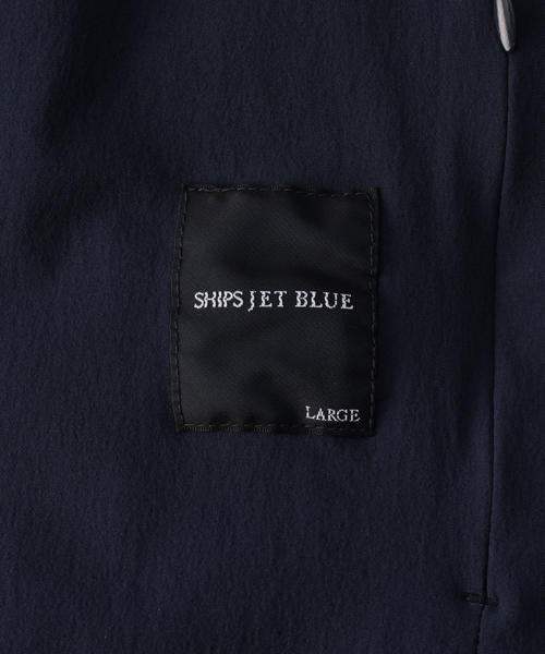 SHIPS JET BLUE（シップスジェットブルー）の「<セットアップ対応>SHIPS JET BLUE: パッカブル ナイロン3Bジャケット（テーラードジャケット・メンズ・ネイビー/ブラック/ダークブルー・X-LARGE/SMALL/LARGE/MEDIUM）」の10枚目の写真