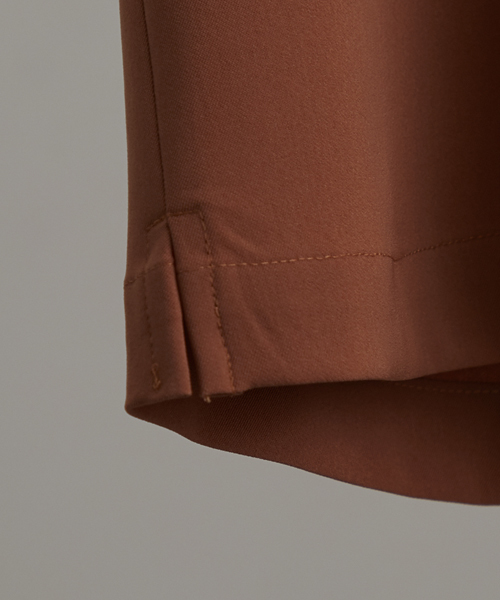 STUDIOUS（ステュディオス）の「ハイツイストオープンカラーシャツ（シャツ/ブラウス・メンズ・ブラック/オレンジ/ブルー/キャメル/ピンク/サックスブルー・1/3/2）」の11枚目の写真