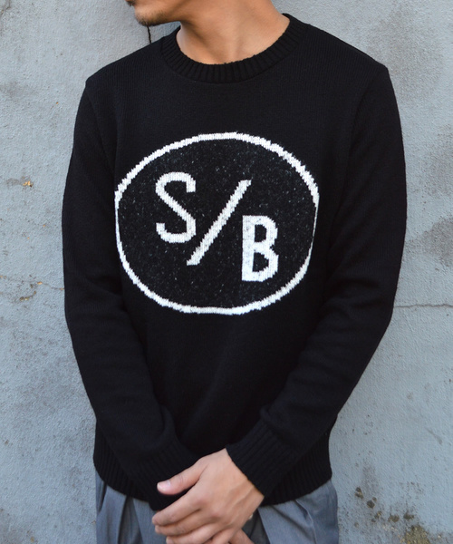 SURF/BRAND（サーフブランド）の「SURF/BRAND/サーフブランド TEAM KNIT（ニット/セーター・メンズ・ベージュ/ブラック・L/M/S）」の15枚目の写真