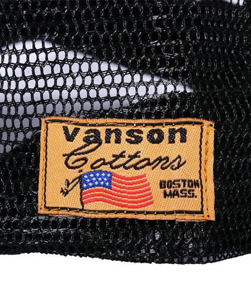 8(eight)(エイト)の「VANSON ロゴ メッシュキャップ 帽子(キャップ・メンズ・ブラック/ネイビー/ホワイト・FREE)」の7枚目の写真