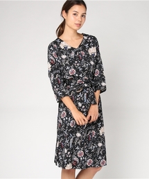 LBC | メキシカンフラワープリントワンピ (ワンピース)