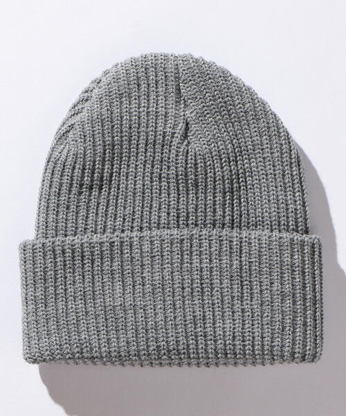 MONKEY TIME(モンキータイム)の「<monkey time> ACRYL AZE BEANIE/ビーニー(ニットキャップ/ビーニー・メンズ・オレンジ/ネイビー/オフホワイト/ブラック/グレー/ダークグレー/レッド/ワインレッド・FREE)」の11枚目の写真